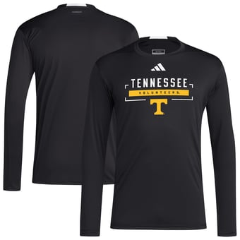 Men's adidas  Black Tennessee Volunteers D4T Long Sleeve T-Shirt