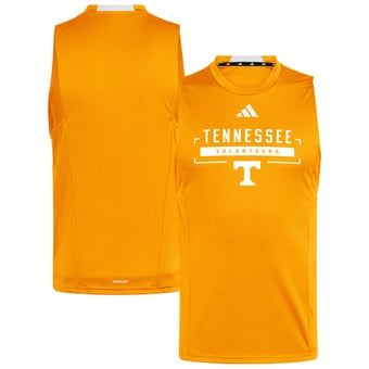 Men's adidas  Tennessee Orange Tennessee Volunteers D4T AEROREADY Tank Top