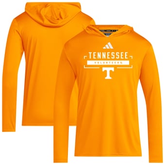 Men's adidas Tennessee Volunteers D4T Long Sleeve Hooded T-Shirt