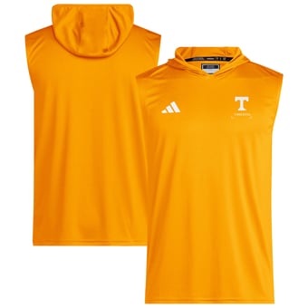 Men's adidas  Tennessee Orange Tennessee Volunteers D4T Sleeveless Hoodie