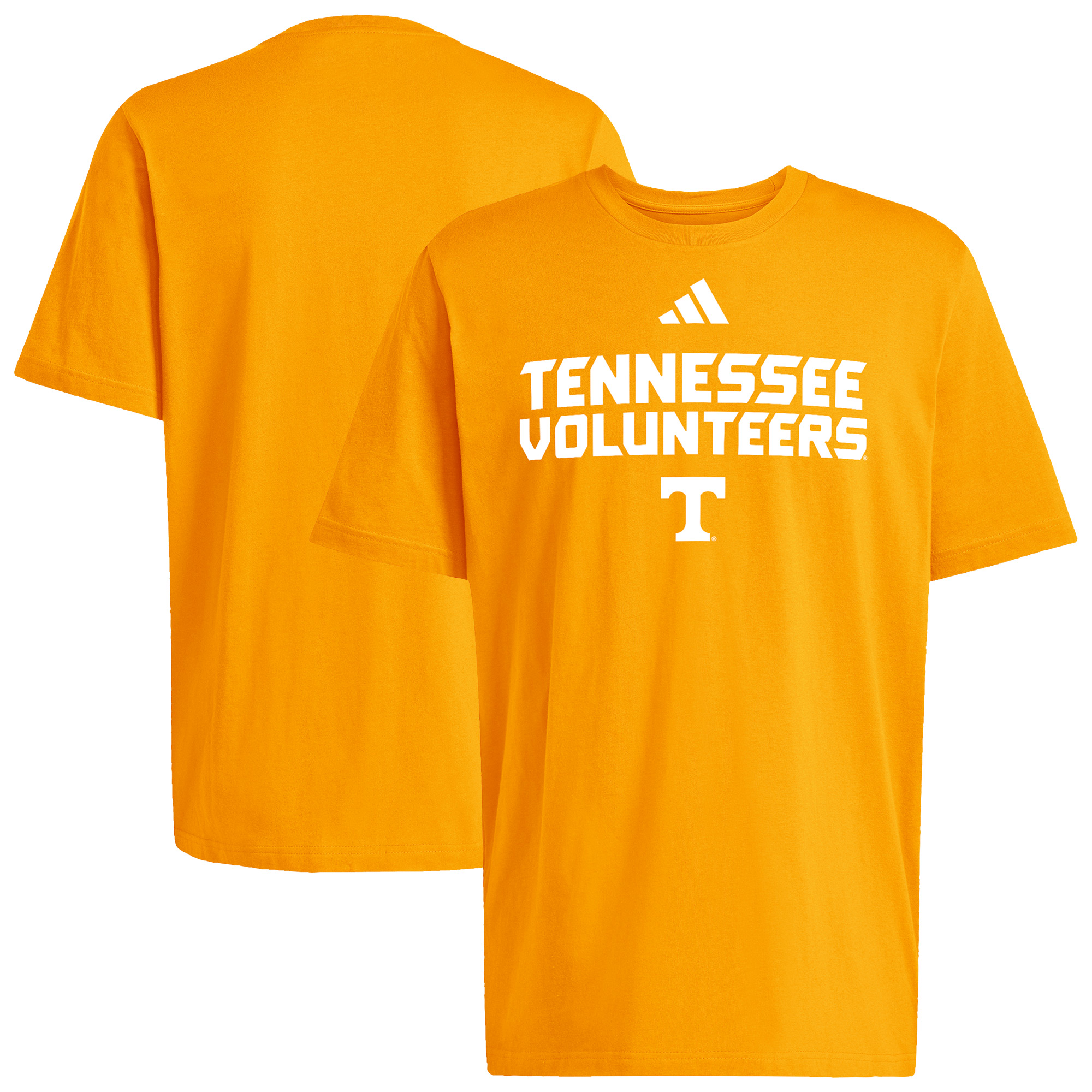 Men's adidas  Tennessee Orange Tennessee Volunteers Wordmark T-Shirt