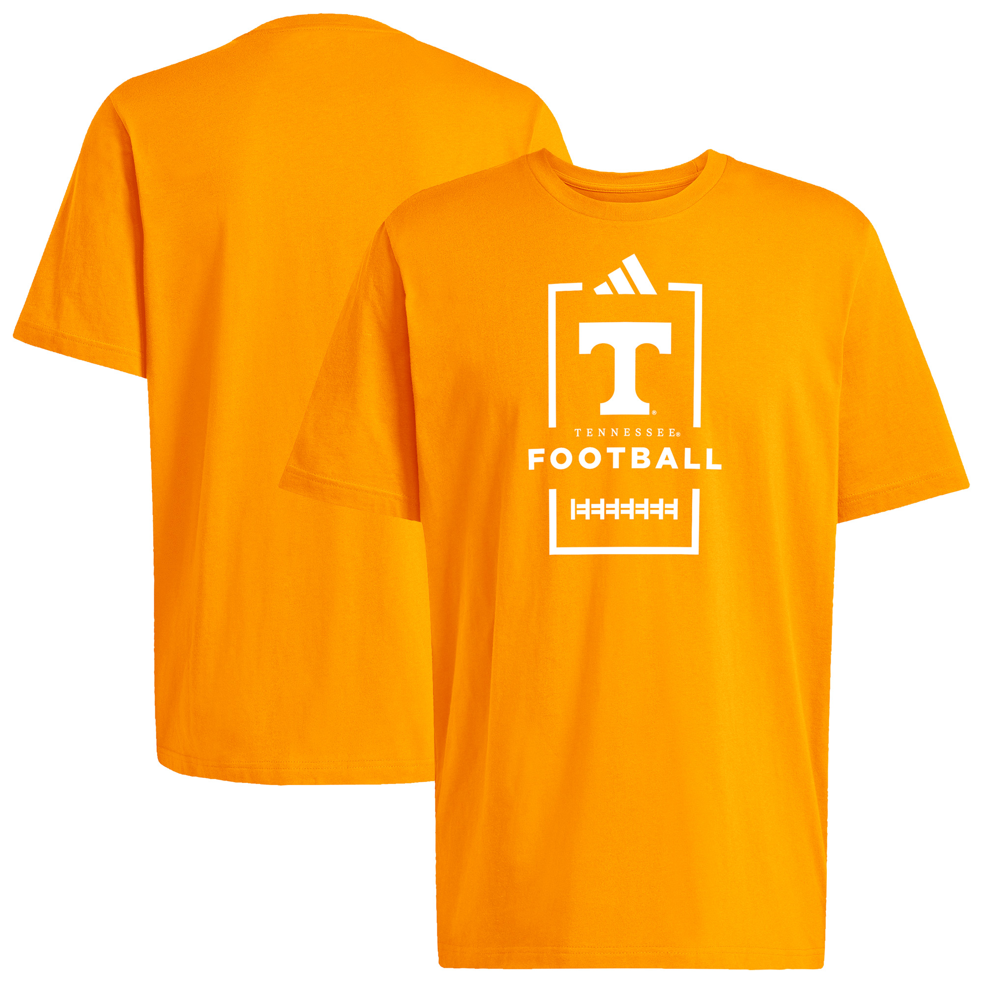 Men's adidas  Tennessee Orange Tennessee Volunteers Football T-Shirt