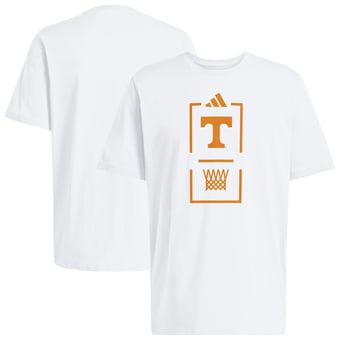 Men's adidas  White Tennessee Volunteers Basketball T-Shirt