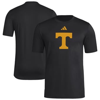 Men's adidas  Black Tennessee Volunteers Primary Logo T-Shirt