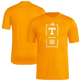 Men's adidas  Tennessee Orange Tennessee Volunteers On-Court Pregame T-Shirt