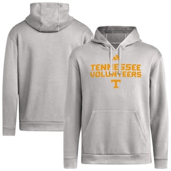 Men's adidas  Gray Tennessee Volunteers Wordmark Hoodie