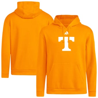 Men's adidas  Tennessee Orange Tennessee Volunteers Primary Logo Hoodie