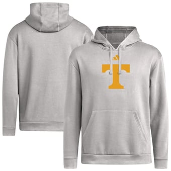 Men's adidas  Gray Tennessee Volunteers Primary Logo Hoodie