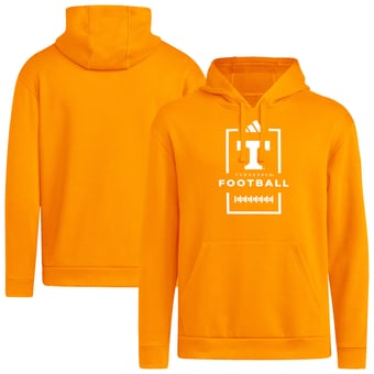 Men's adidas  Tennessee Orange Tennessee Volunteers Football Hoodie