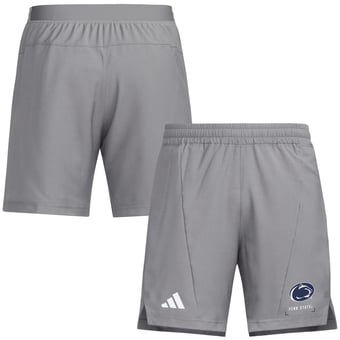 Men's adidas  Gray Penn State Nittany Lions D4T Shorts
