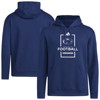 Men's adidas Navy Penn State Nittany Lions Football Hoodie