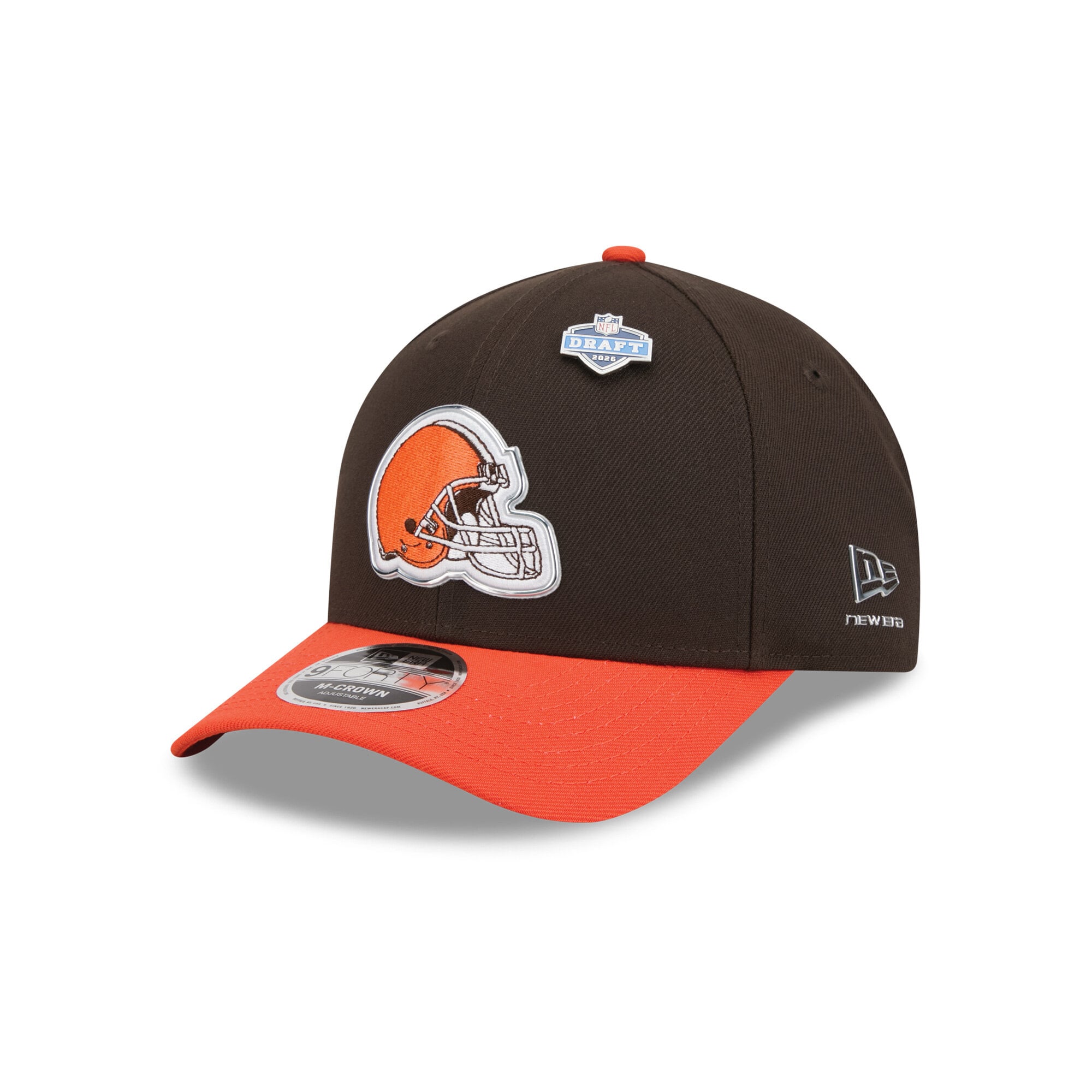 Cleveland Browns New Era 2026 Draft 9Forty M Crown Kappe