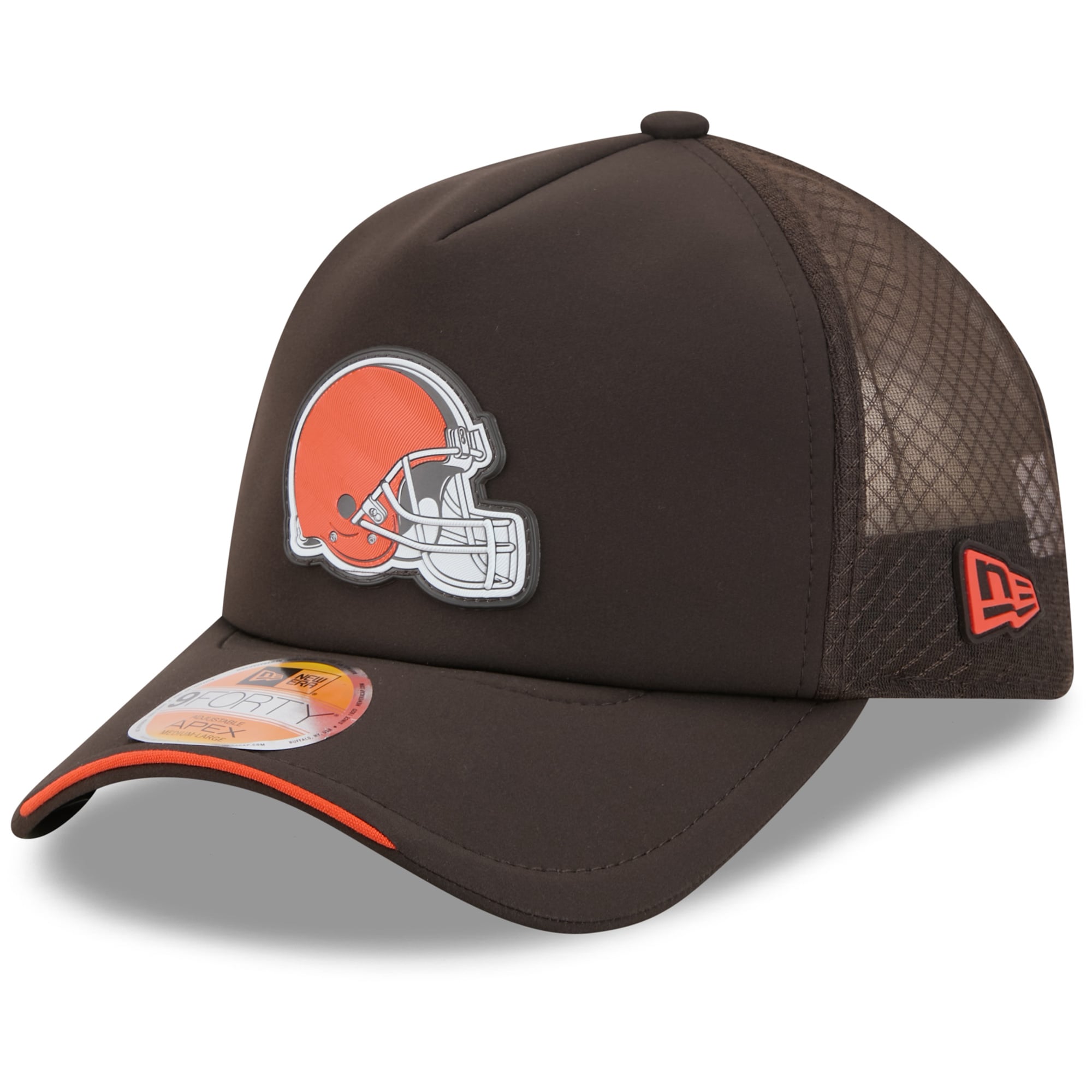 Berretto Cleveland Browns New Era 9FORTY Apex 2026 Sideline