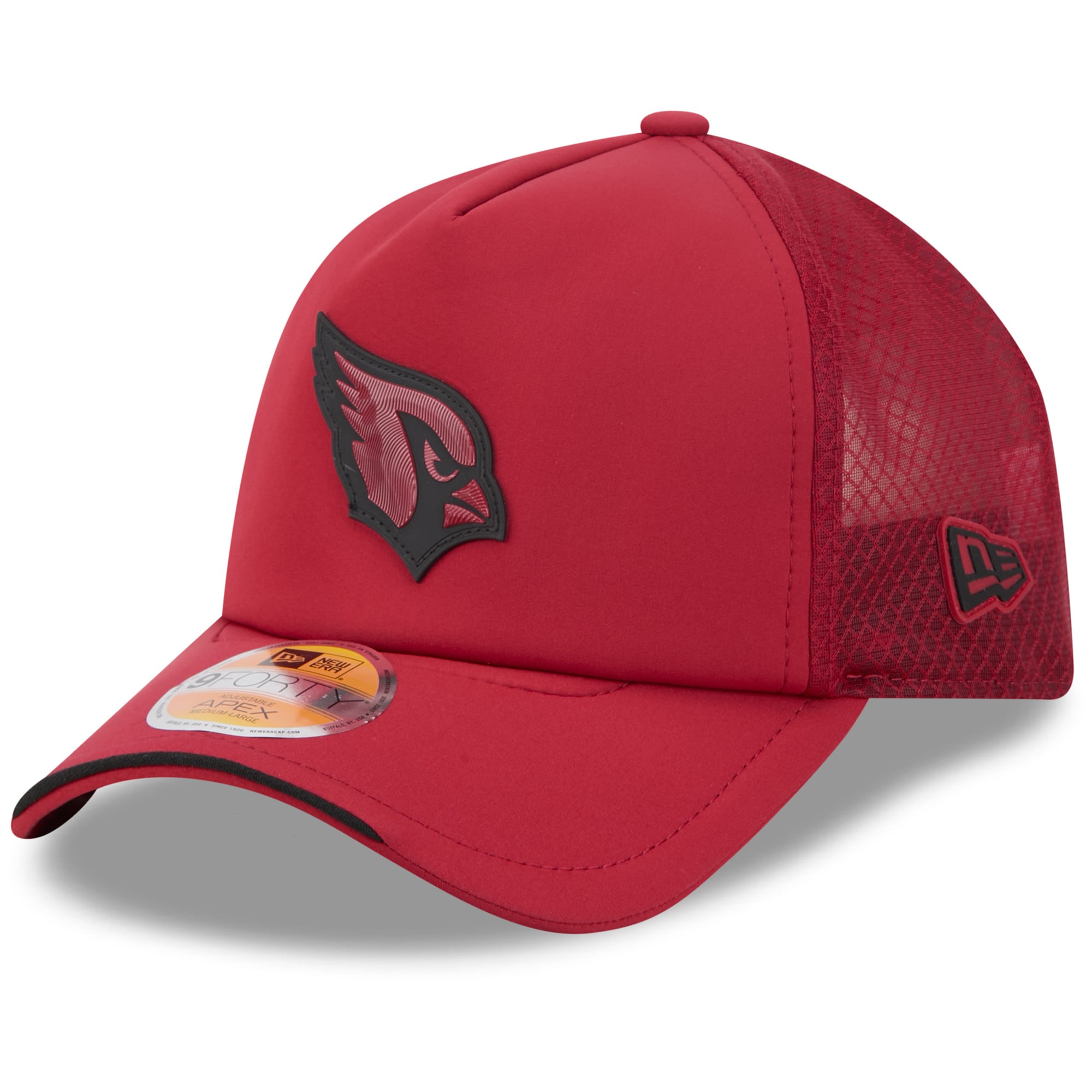 Berretto Arizona Cardinals New Era 9FORTY Apex 2026 Sideline