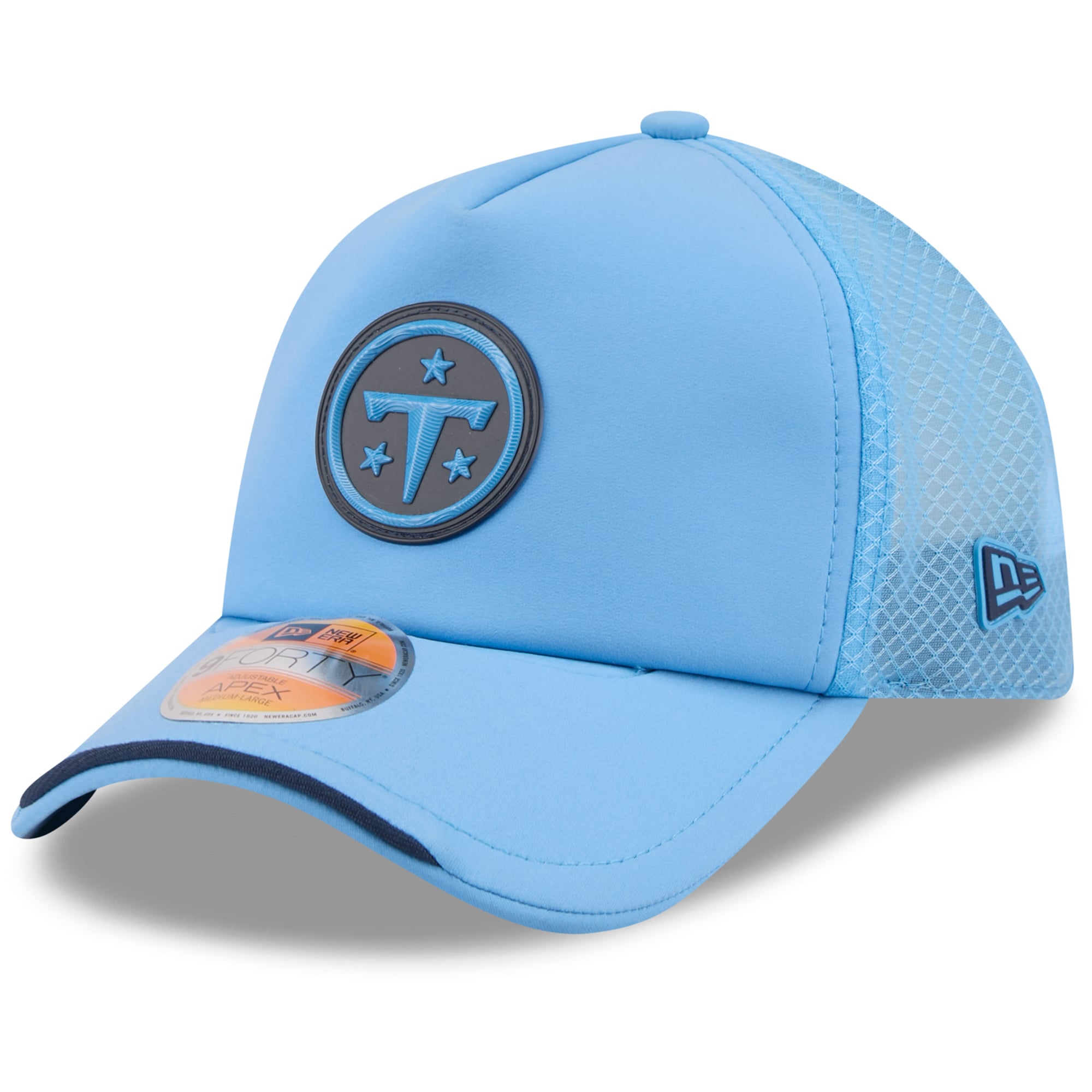Berretto Tennessee Titans New Era 9FORTY Apex 2026 Sideline