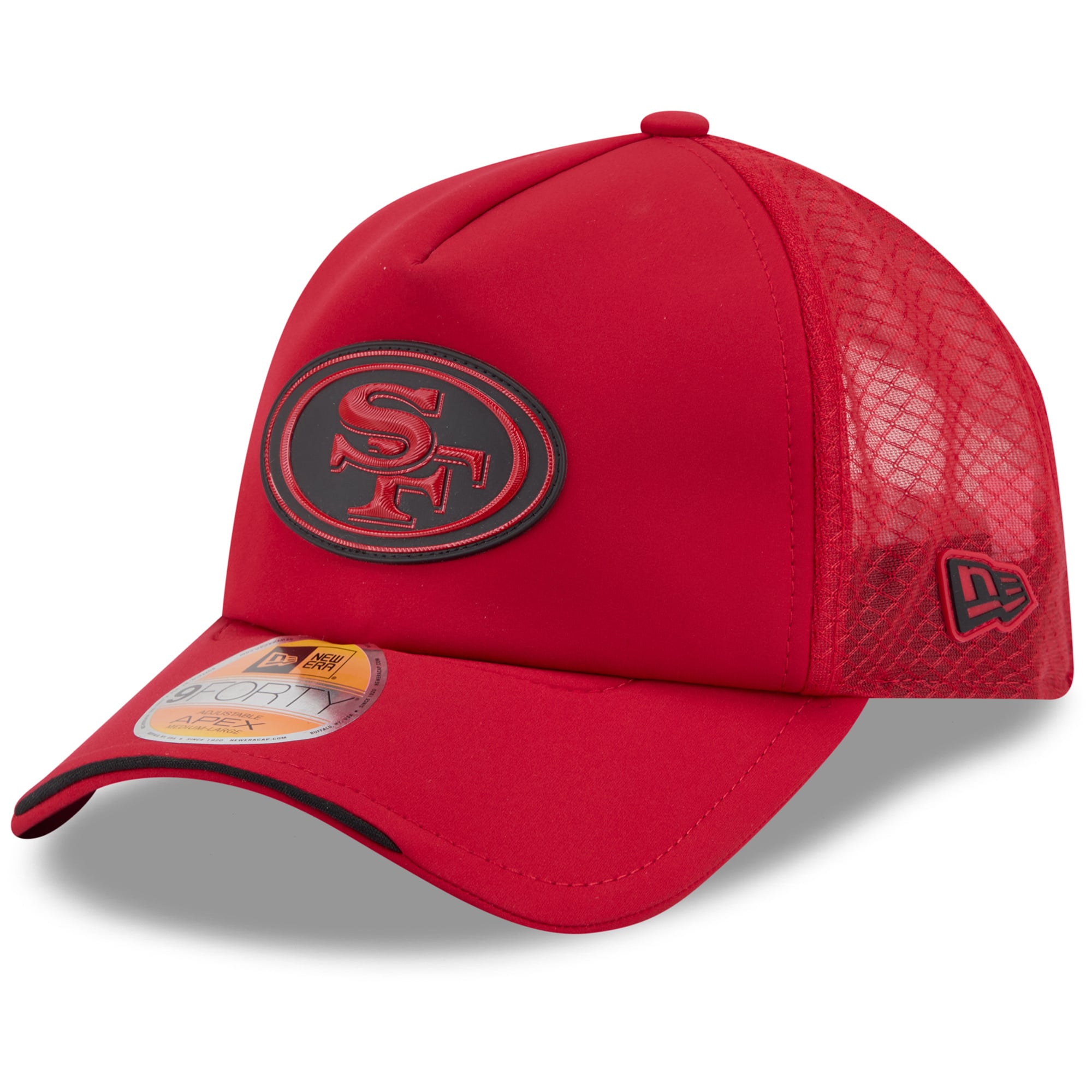 Berretto San Francisco 49ers New Era 9FORTY Apex 2026 Sideline