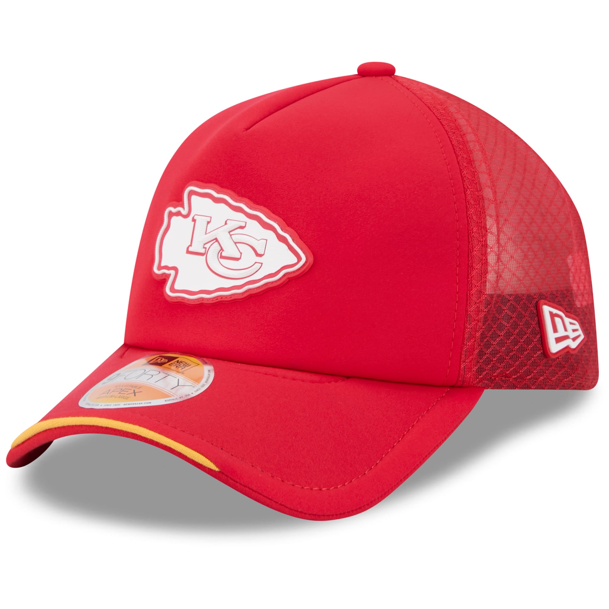 Berretto Kansas City Chiefs New Era 9FORTY Apex 2026 Sideline