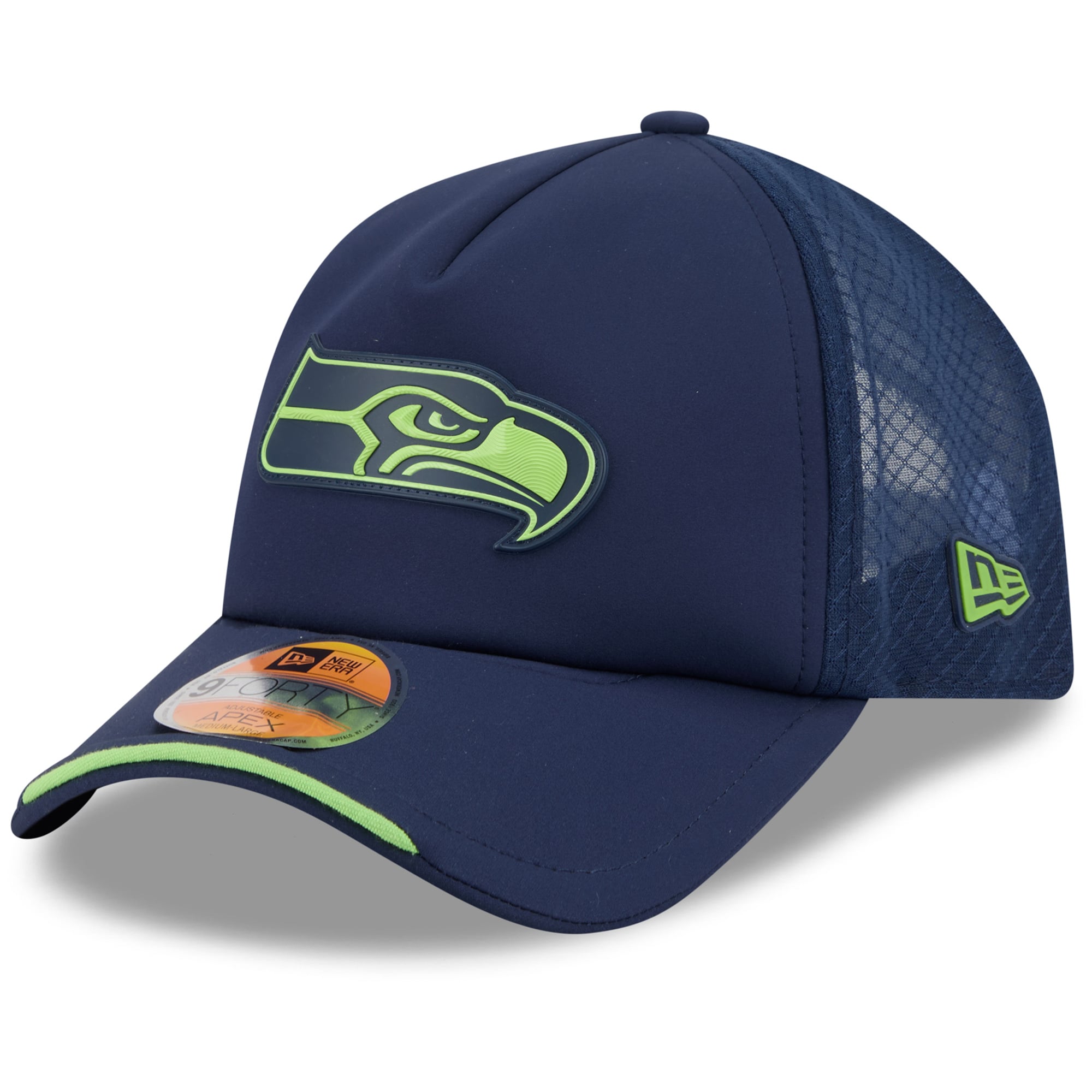 Berretto Seattle Seahawks New Era 9FORTY Apex 2026 Sideline