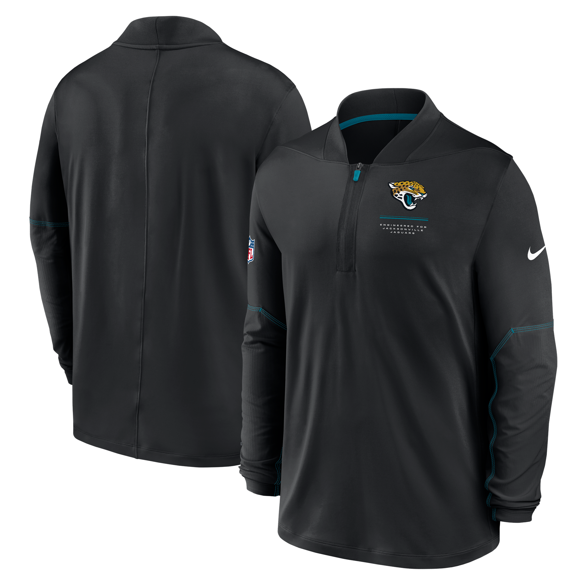 Jacksonville Jaguars Nike Dri-Fit Top con Mezza Zip – Uomo