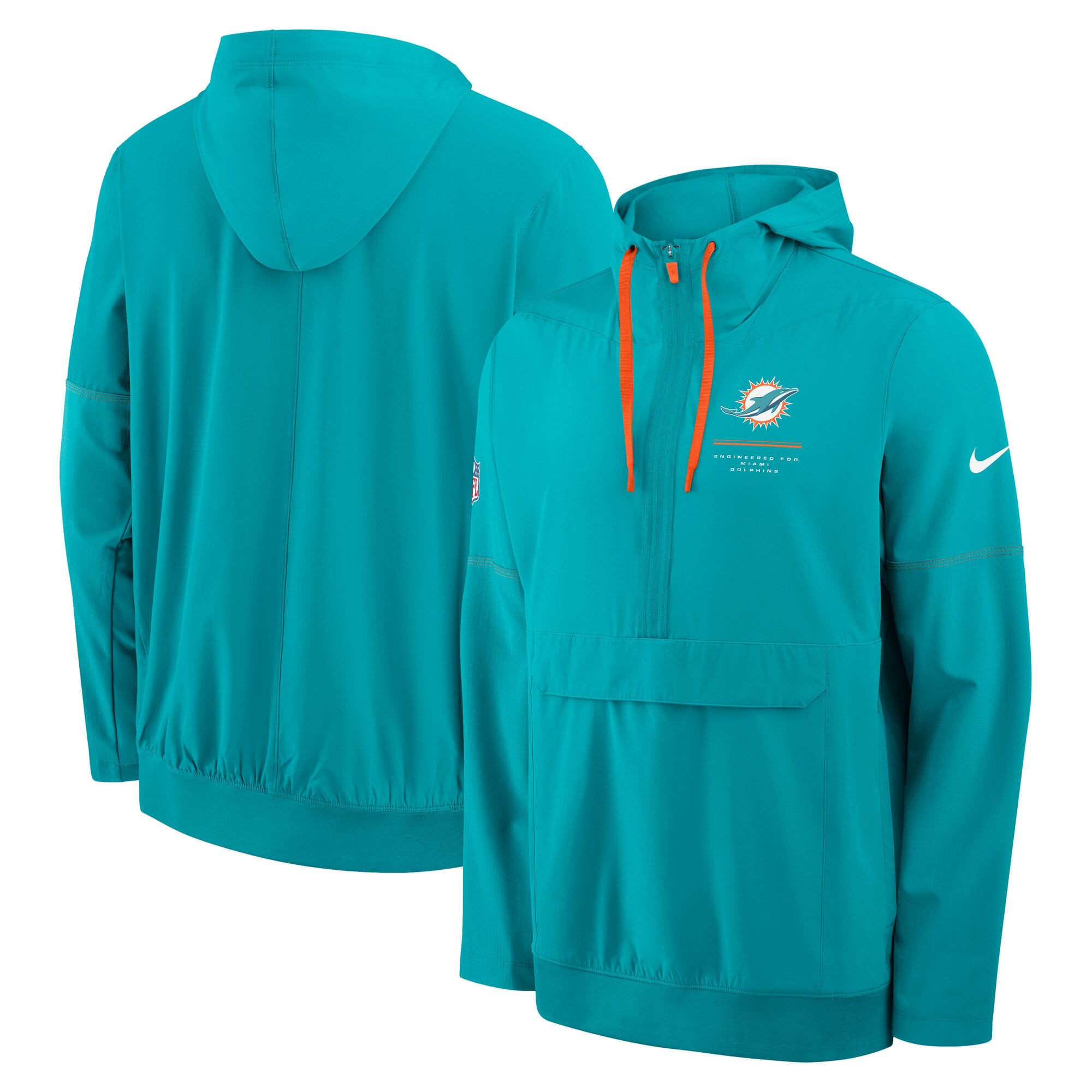 Anorak Nike de los Miami Dolphins - Hombre