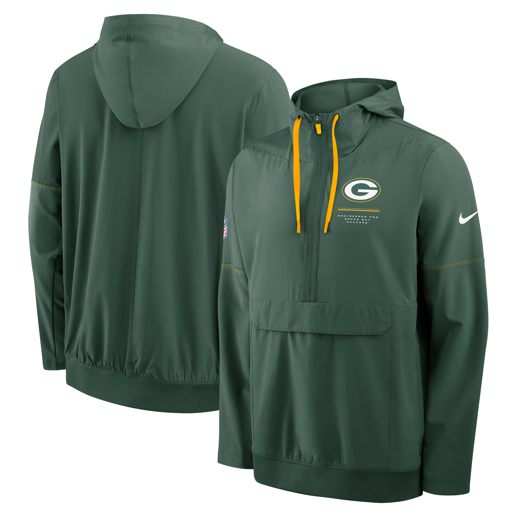 Anorak Nike dei Green Bay Packers - Uomo