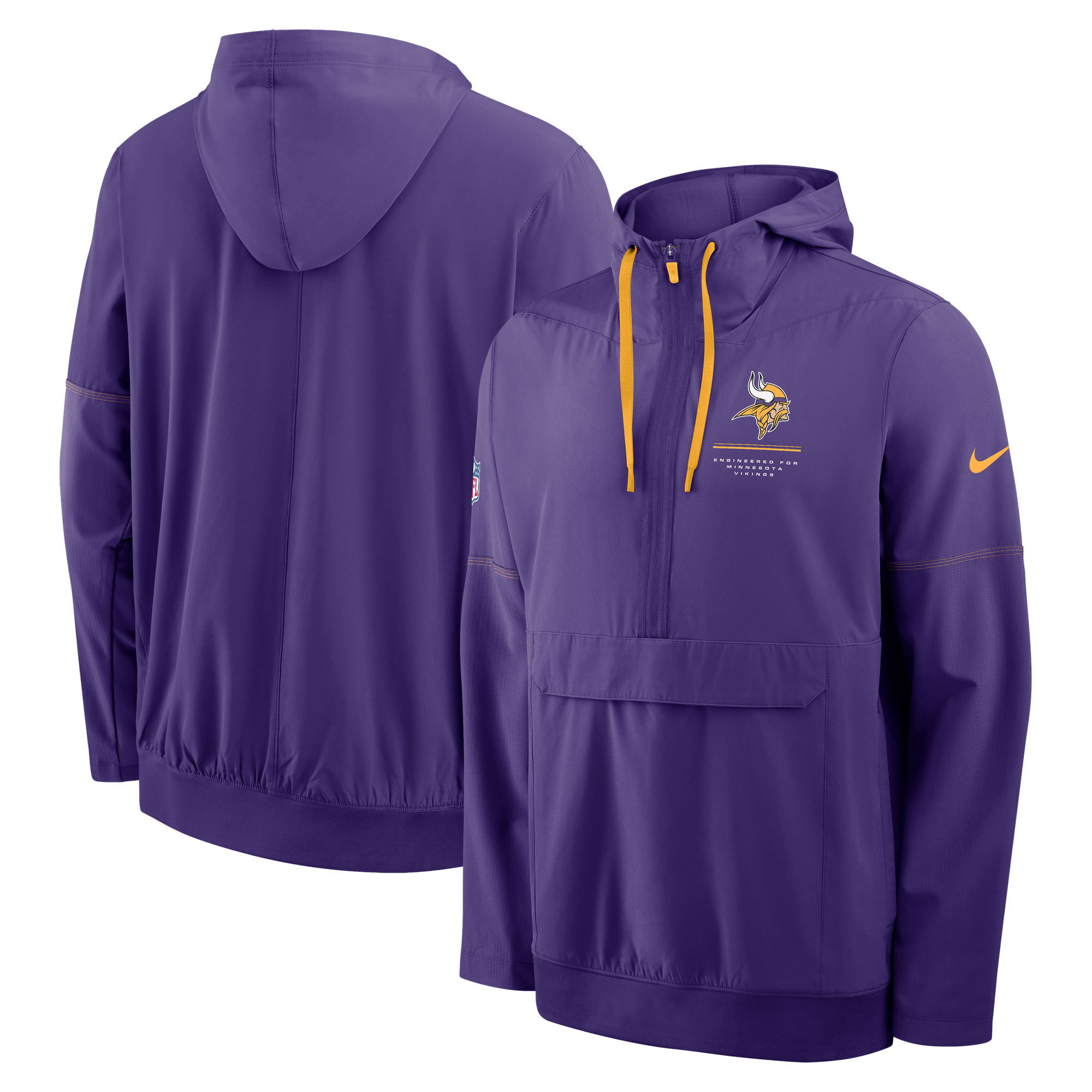 Anorak Nike dei Minnesota Vikings - Uomo