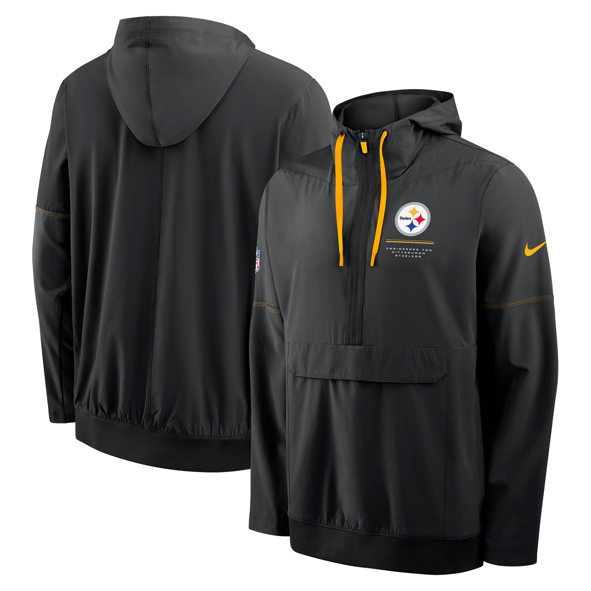 Anorak Nike dei Pittsburgh Steelers - Uomo