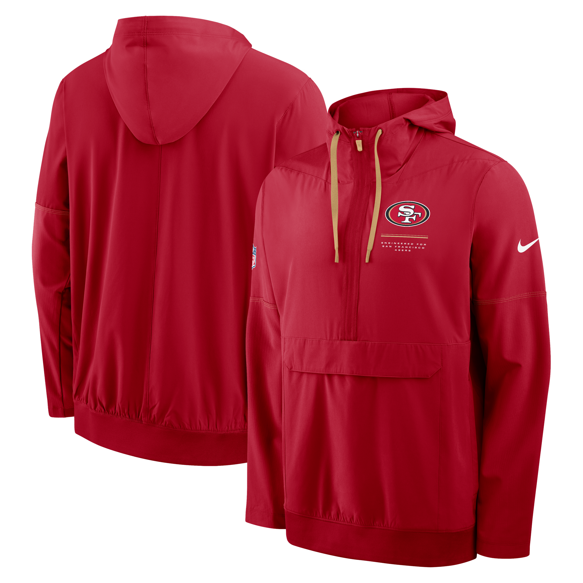 Anorak Nike dei San Francisco 49ers - Uomo