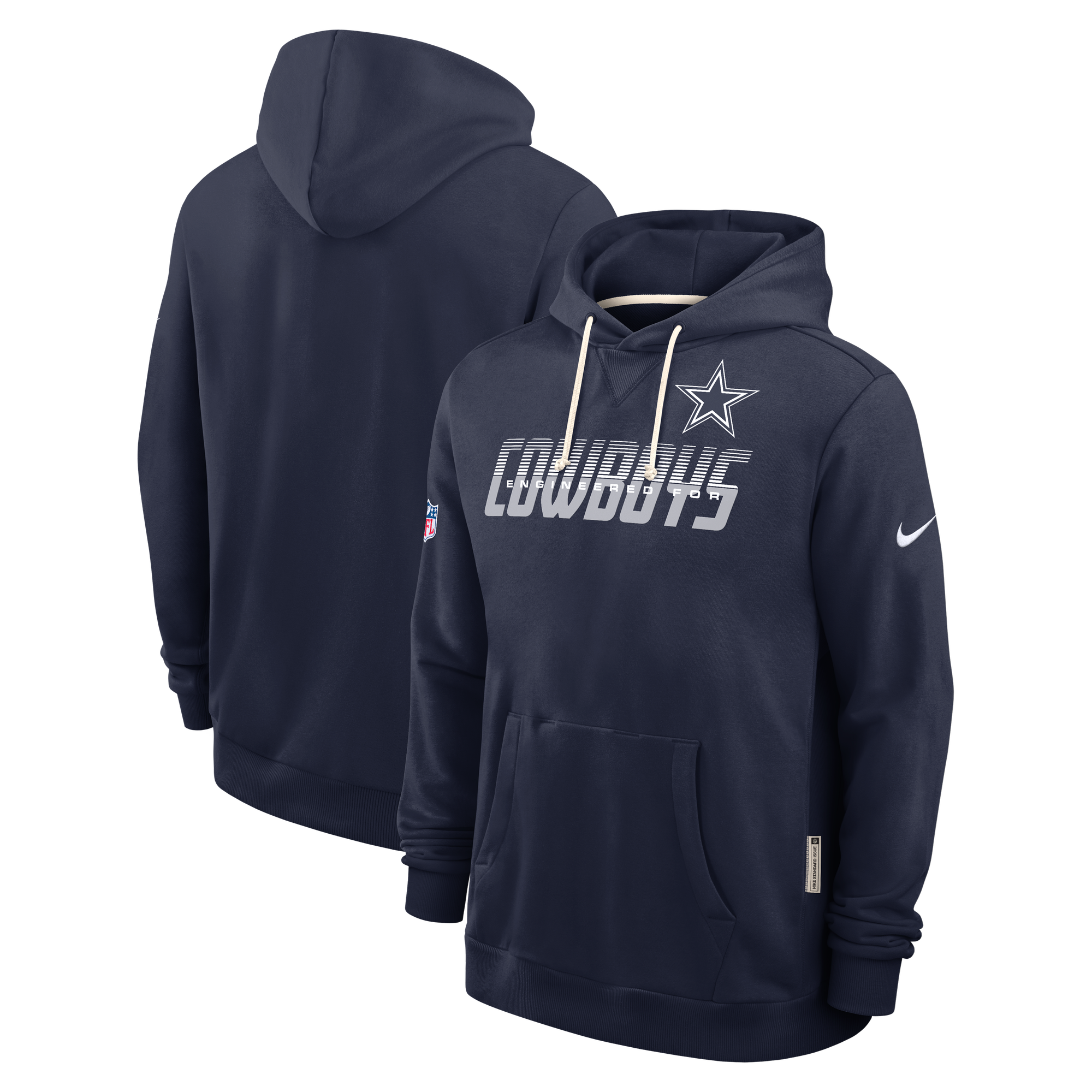 Dallas Cowboys Nike Dri-Fit Felpa con cappuccio - Uomo