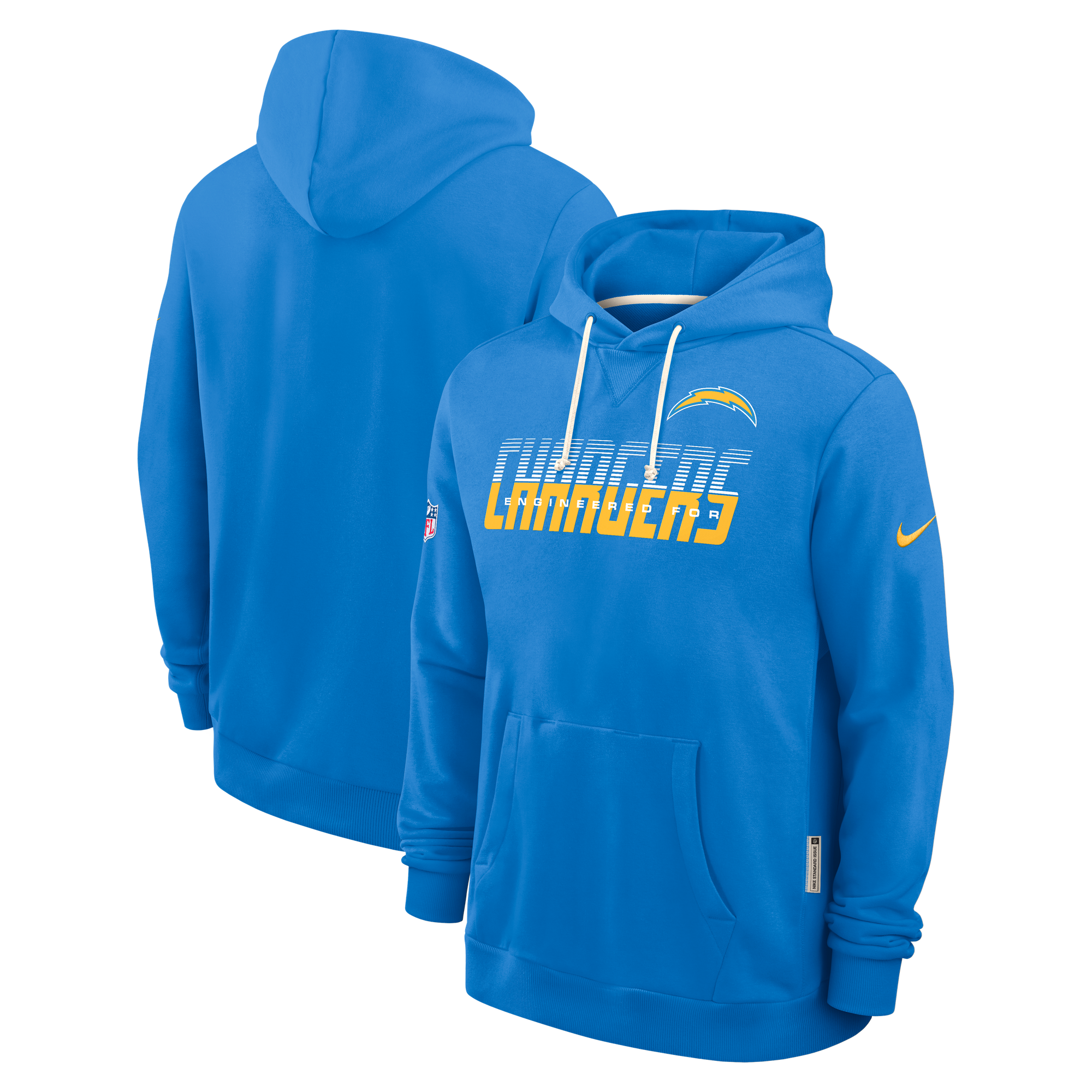 Los Angeles Chargers Nike Dri-Fit Felpa con cappuccio - Uomo