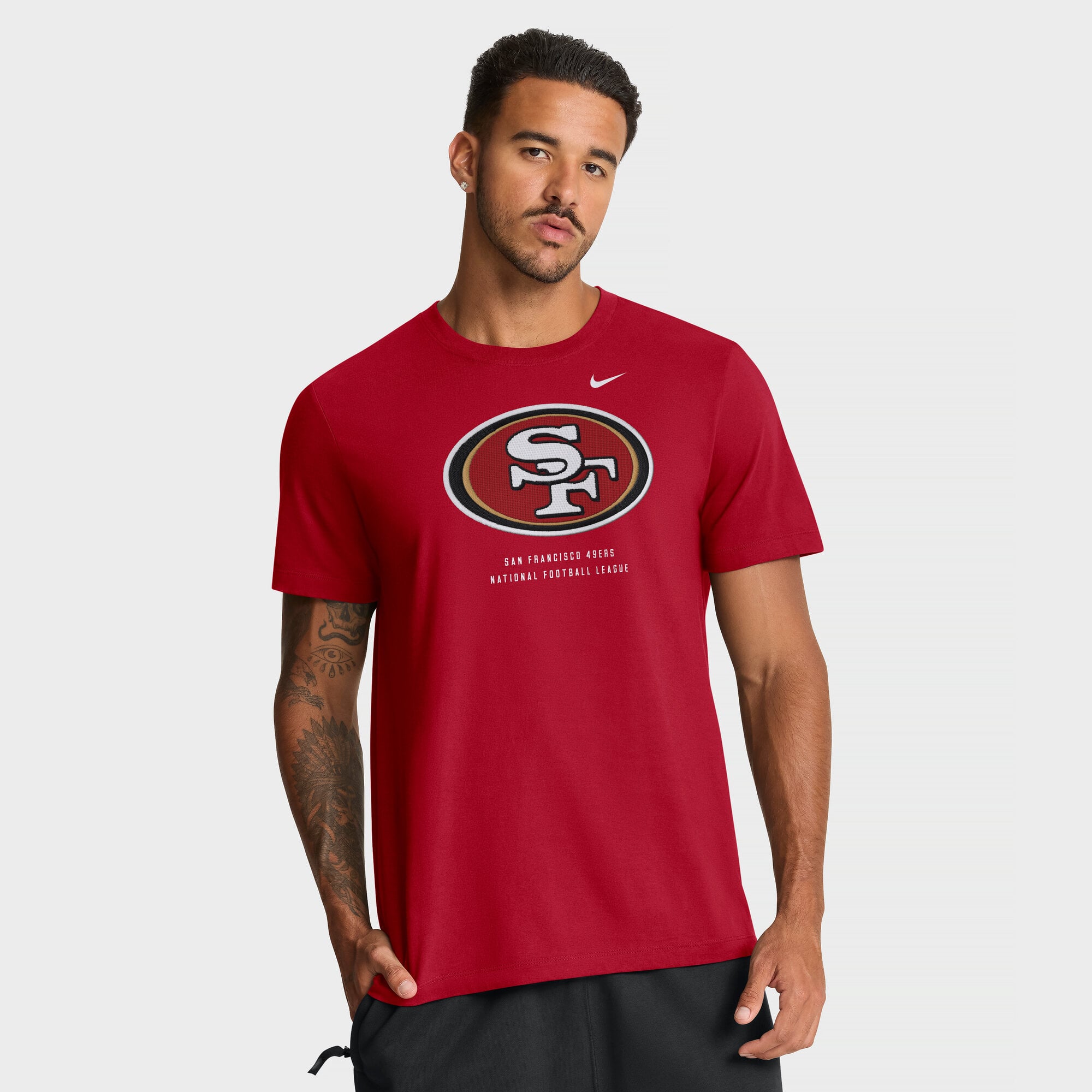 San Francisco 49ers T-shirt Nike in cotone Property Of - Uomo
