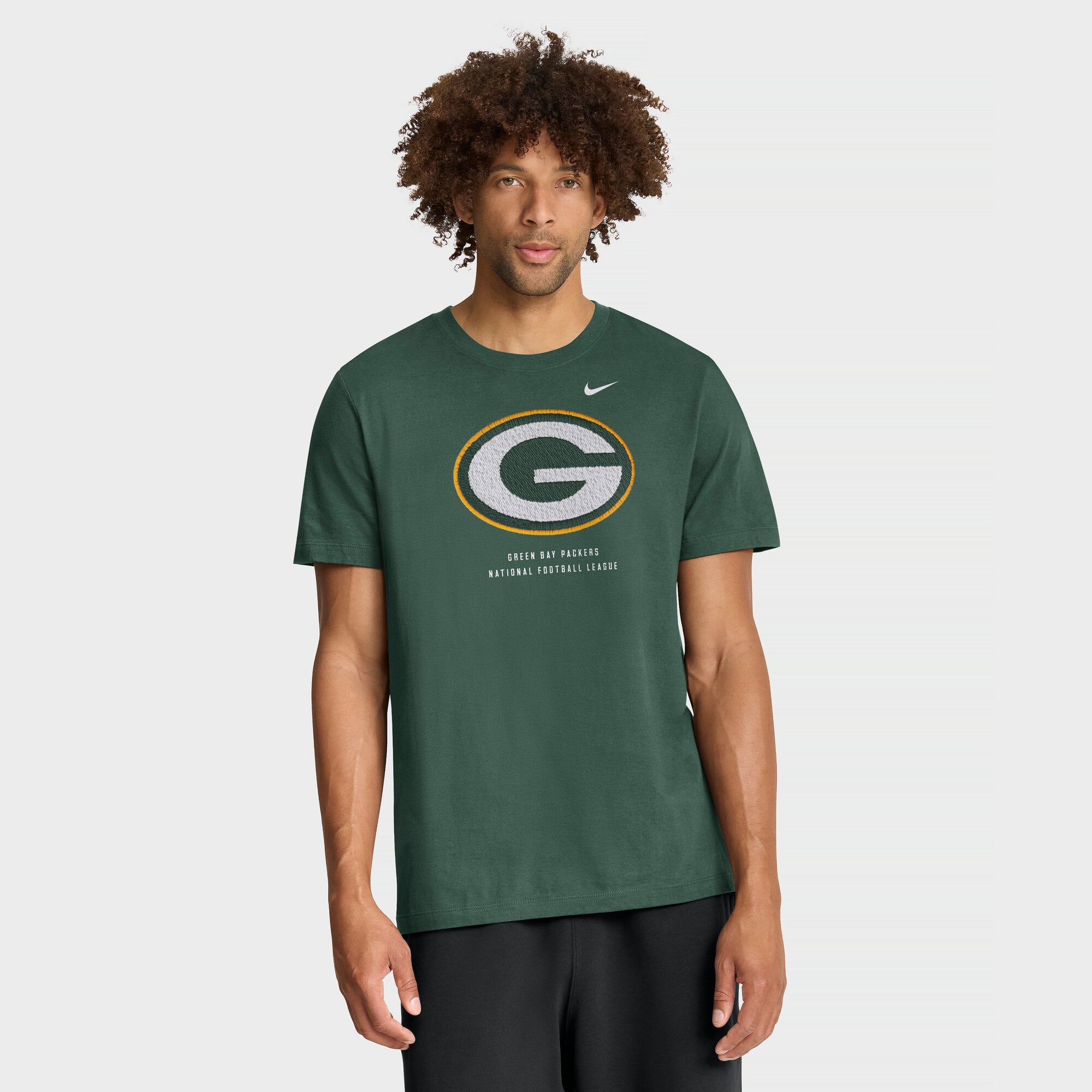 Green Bay Packers T-shirt Nike in cotone Property Of - Uomo