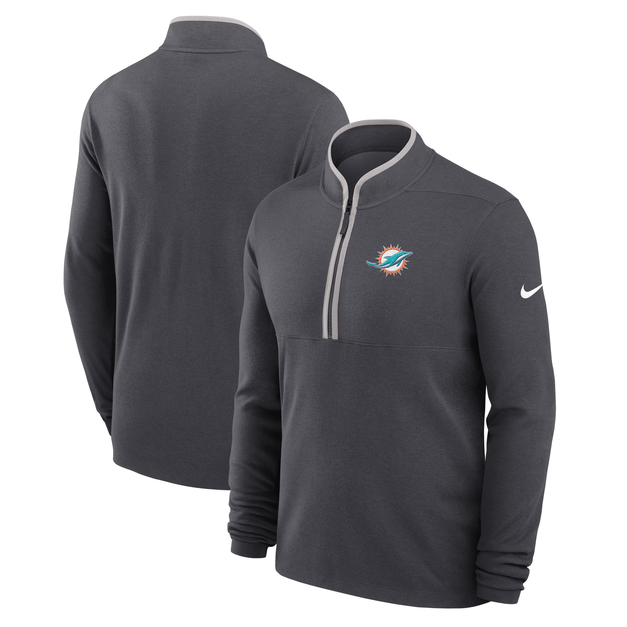Miami Dolphins Nike Victory Mezza Zip – Uomo