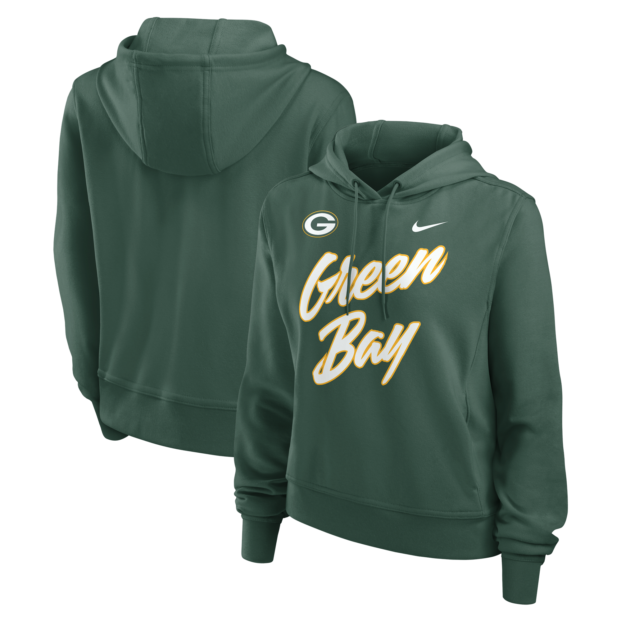 Sudadera con capucha Nike Performance One del Green Bay Packers - Mujer