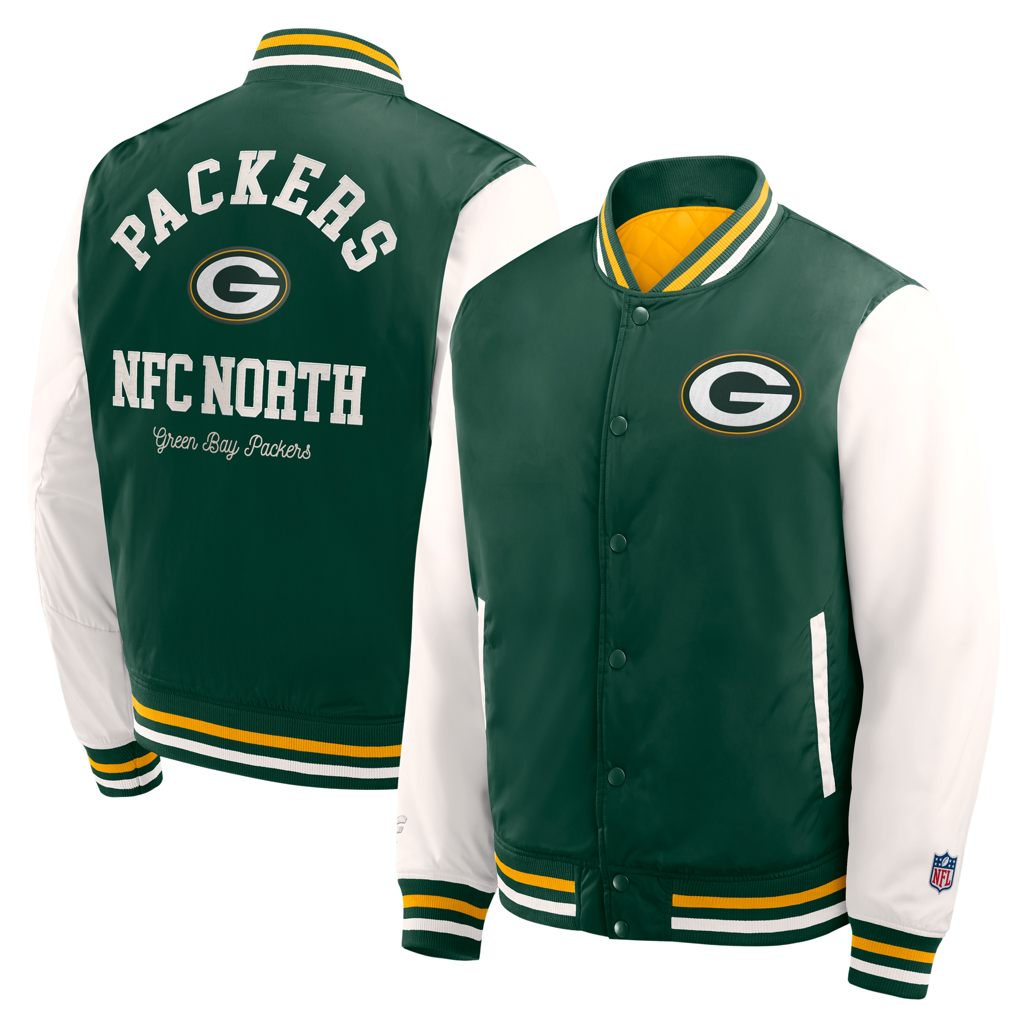 Green Bay Packers Sateen Jacket