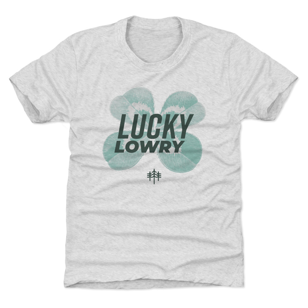 Youth 500 Level Gray The Bay Golf Club Shane Lowry Clover T-Shirt