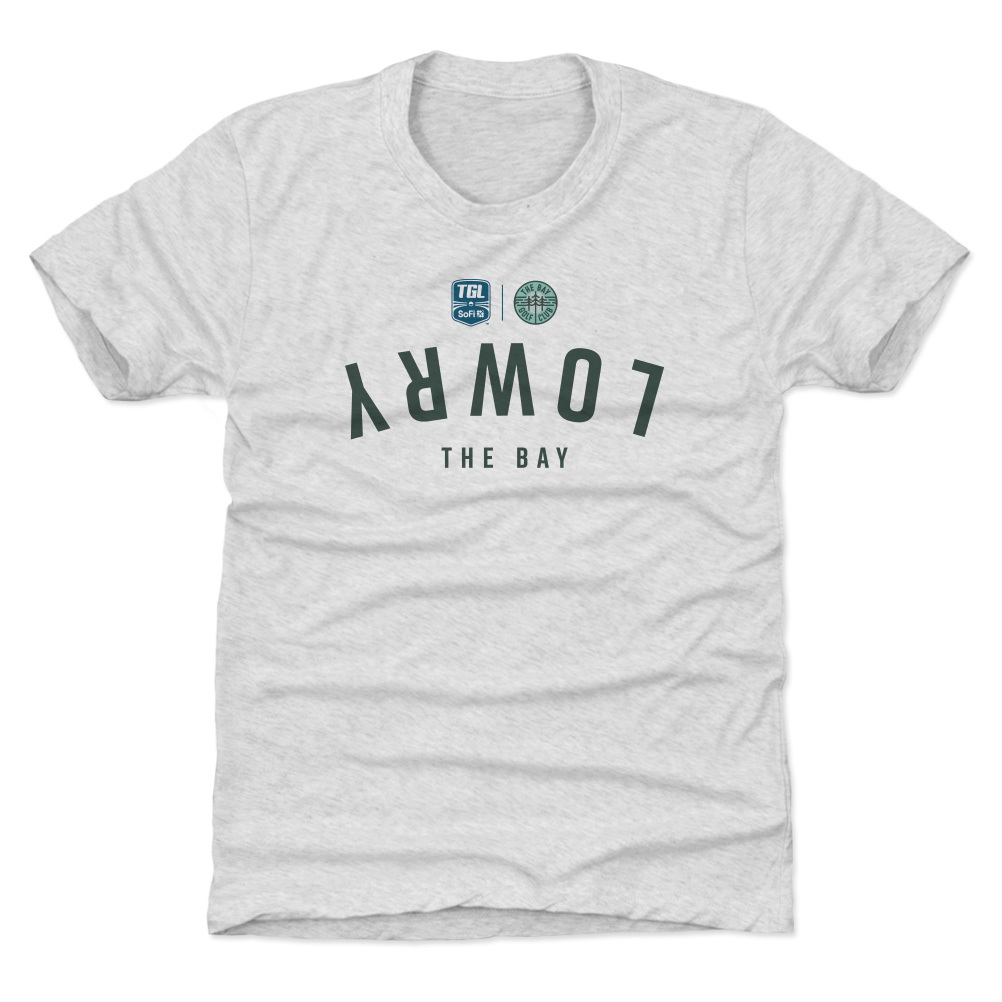 Youth 500 Level Gray The Bay Golf Club Shane Lowry Invert T-Shirt