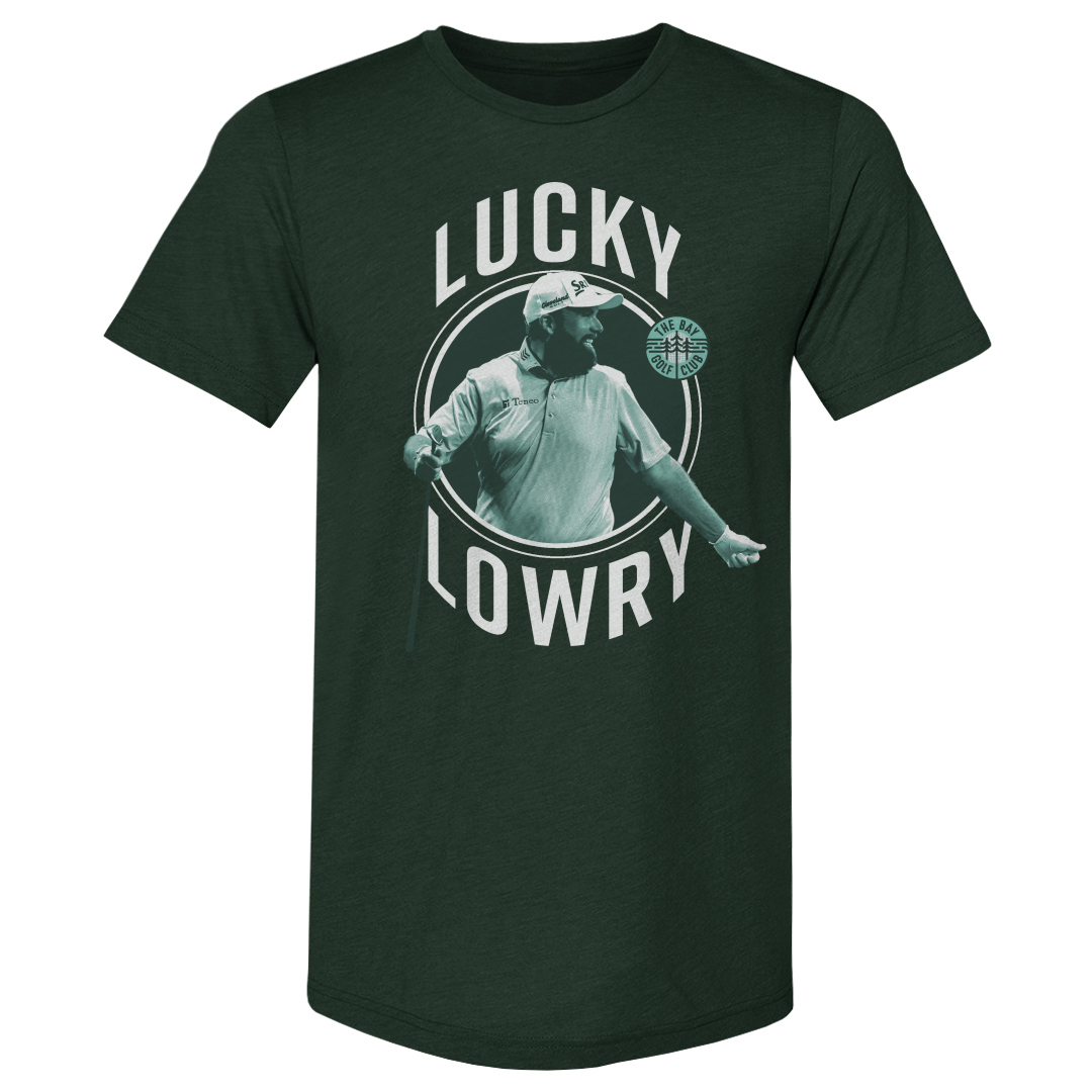 Adult 500 Level Green The Bay Golf Club Shane Lowry Lucky Lowry Premium T-Shirt