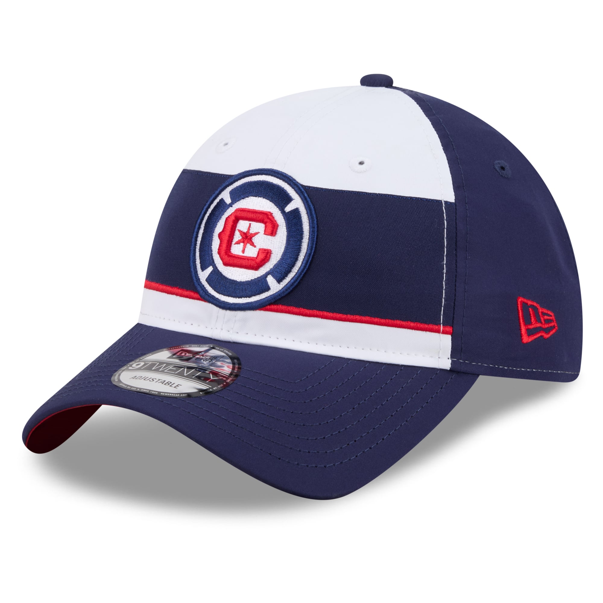 Youth New Era Blue/White Chicago Fire 2026 Third Jersey Hook 9TWENTY Adjustable Hat