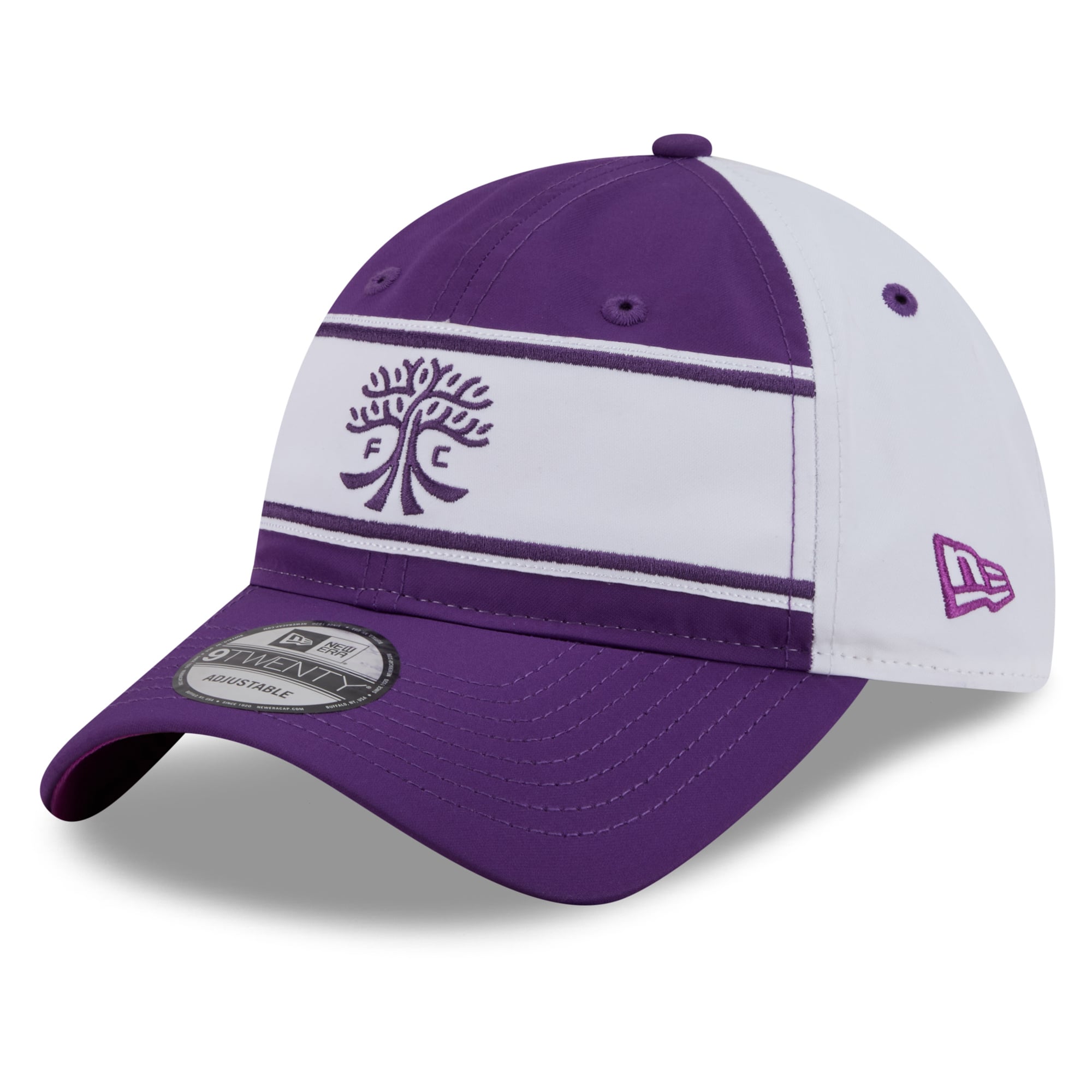 Youth New Era Purple/White Austin FC 2026 Third Jersey Hook 9TWENTY Adjustable Hat