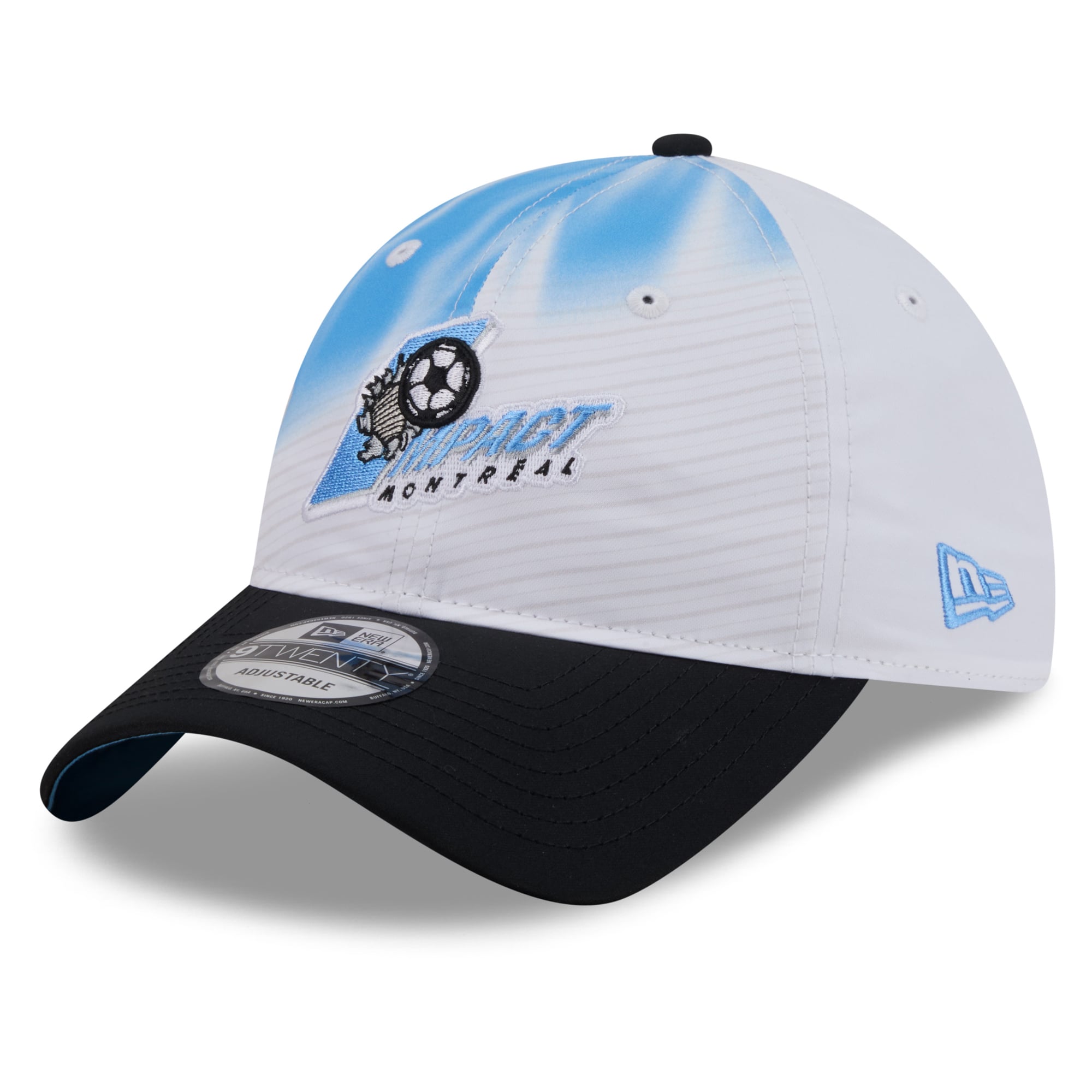 Youth New Era White/Black CF Montreal 2026 Third Jersey Hook 9TWENTY Adjustable Hat