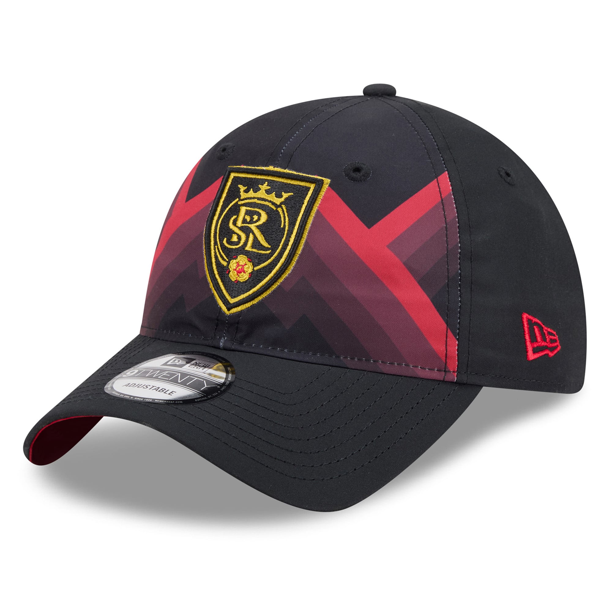 Youth New Era Black Real Salt Lake 2026 Third Jersey Hook 9TWENTY Adjustable Hat