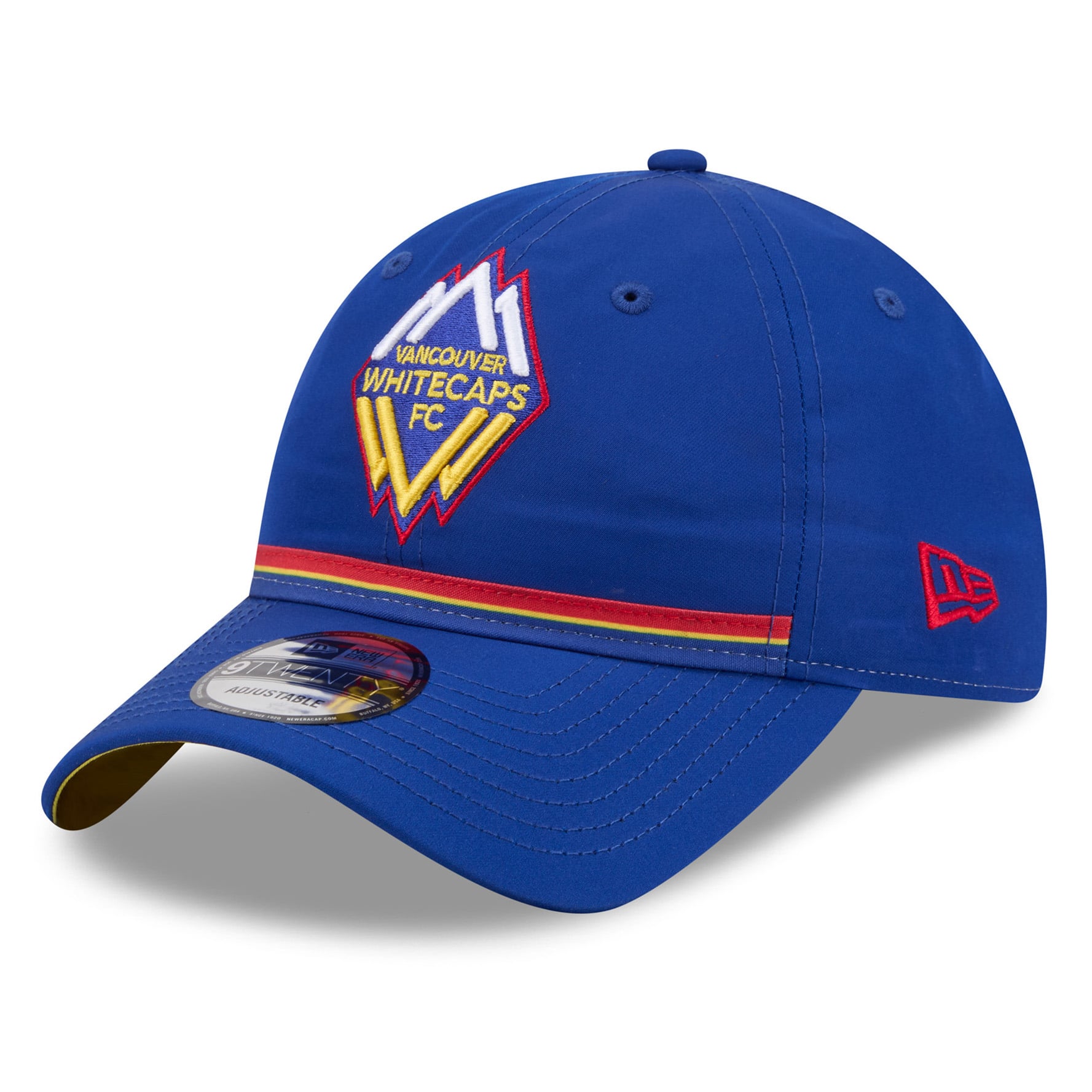 Men's New Era Blue Vancouver Whitecaps FC 2026 Third Jersey Hook 9TWENTY Adjustable Hat