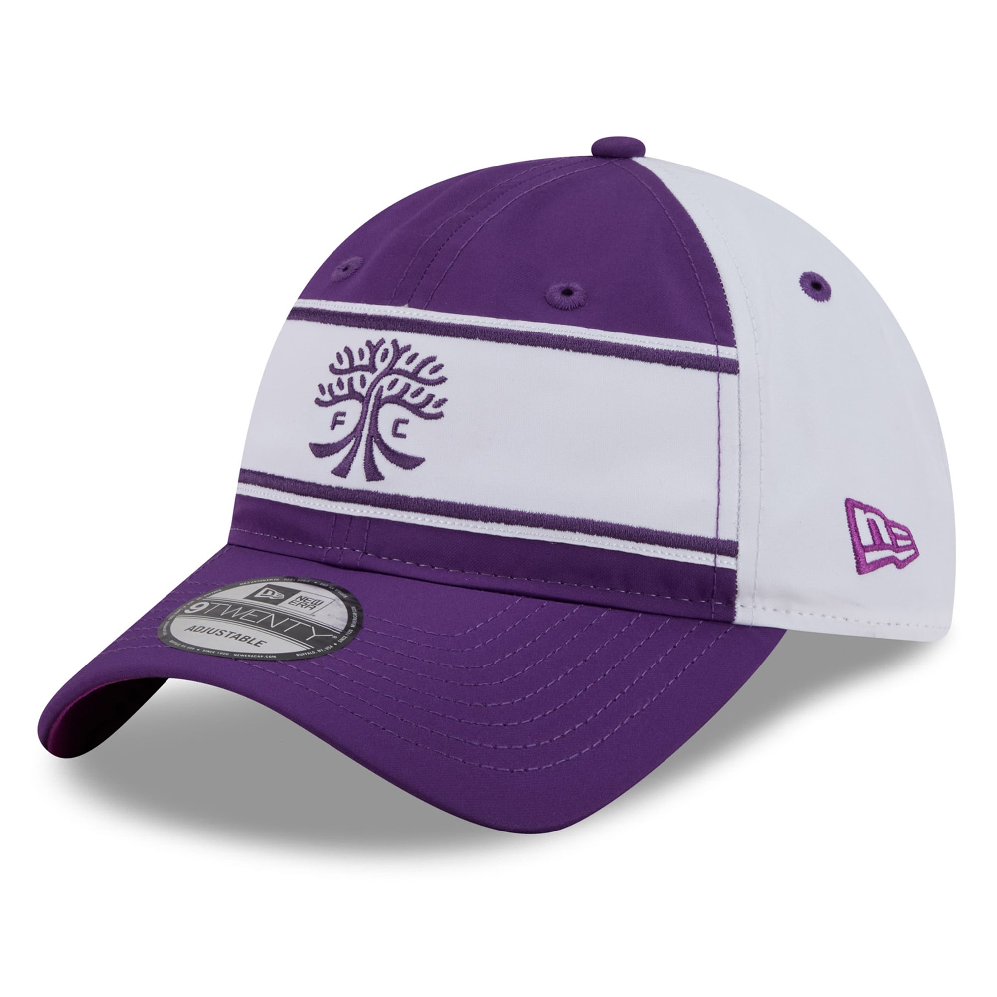 Men's New Era Purple/White Austin FC 2026 Third Jersey Hook 9TWENTY Adjustable Hat