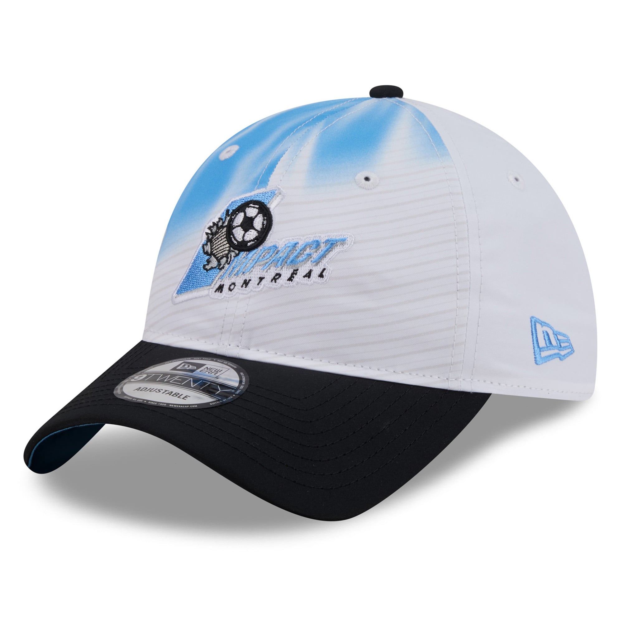 Men's New Era White/Black CF Montreal 2026 Third Jersey Hook 9TWENTY Adjustable Hat