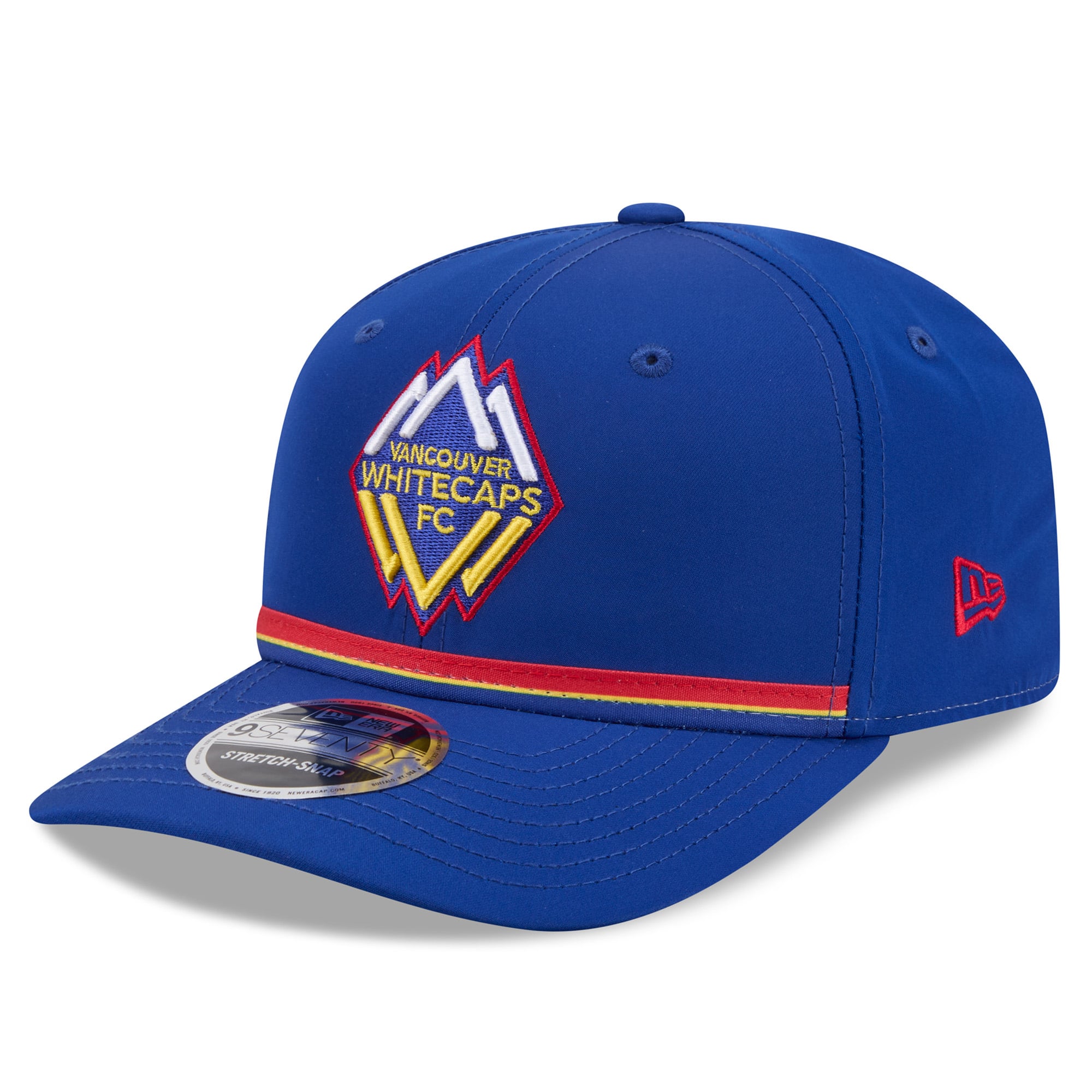 Men's New Era Blue Vancouver Whitecaps FC 2026 Third Jersey Hook 9SEVENTY Adjustable Hat