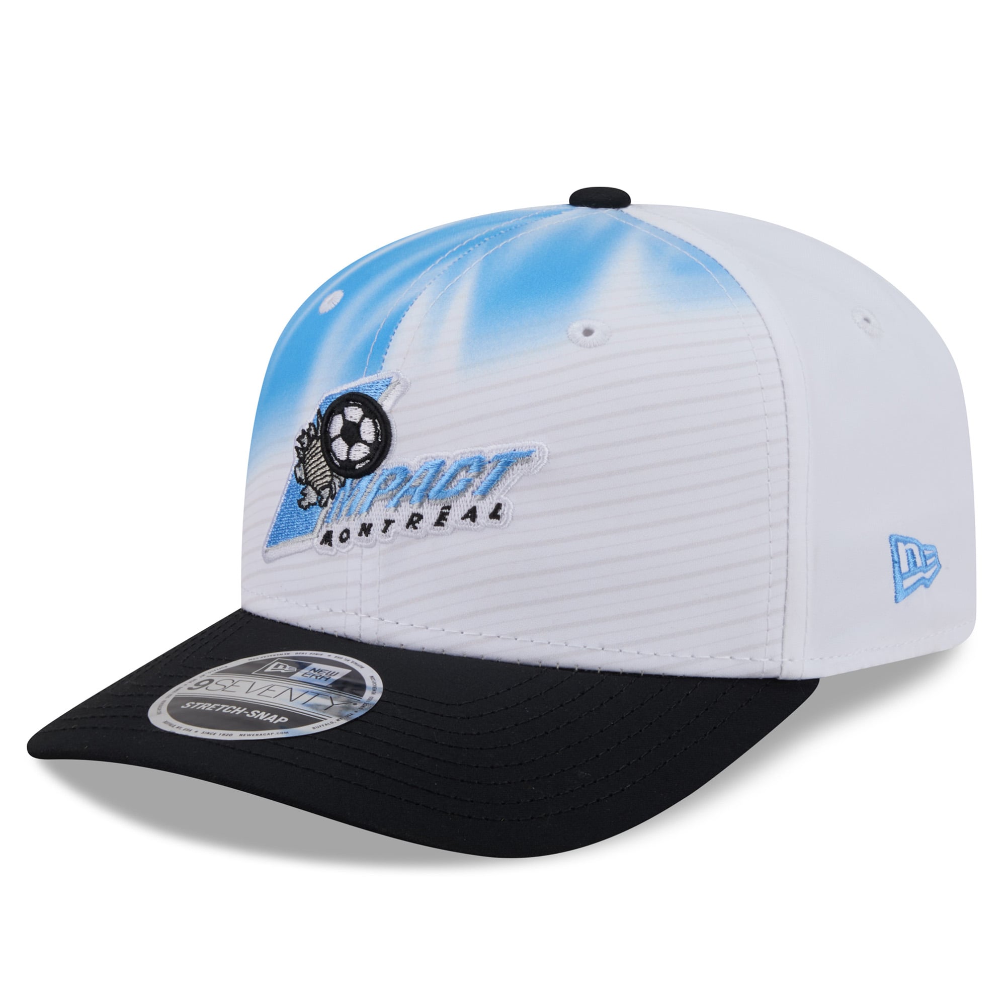 Men's New Era White/Black CF Montreal 2026 Third Jersey Hook 9SEVENTY Adjustable Hat