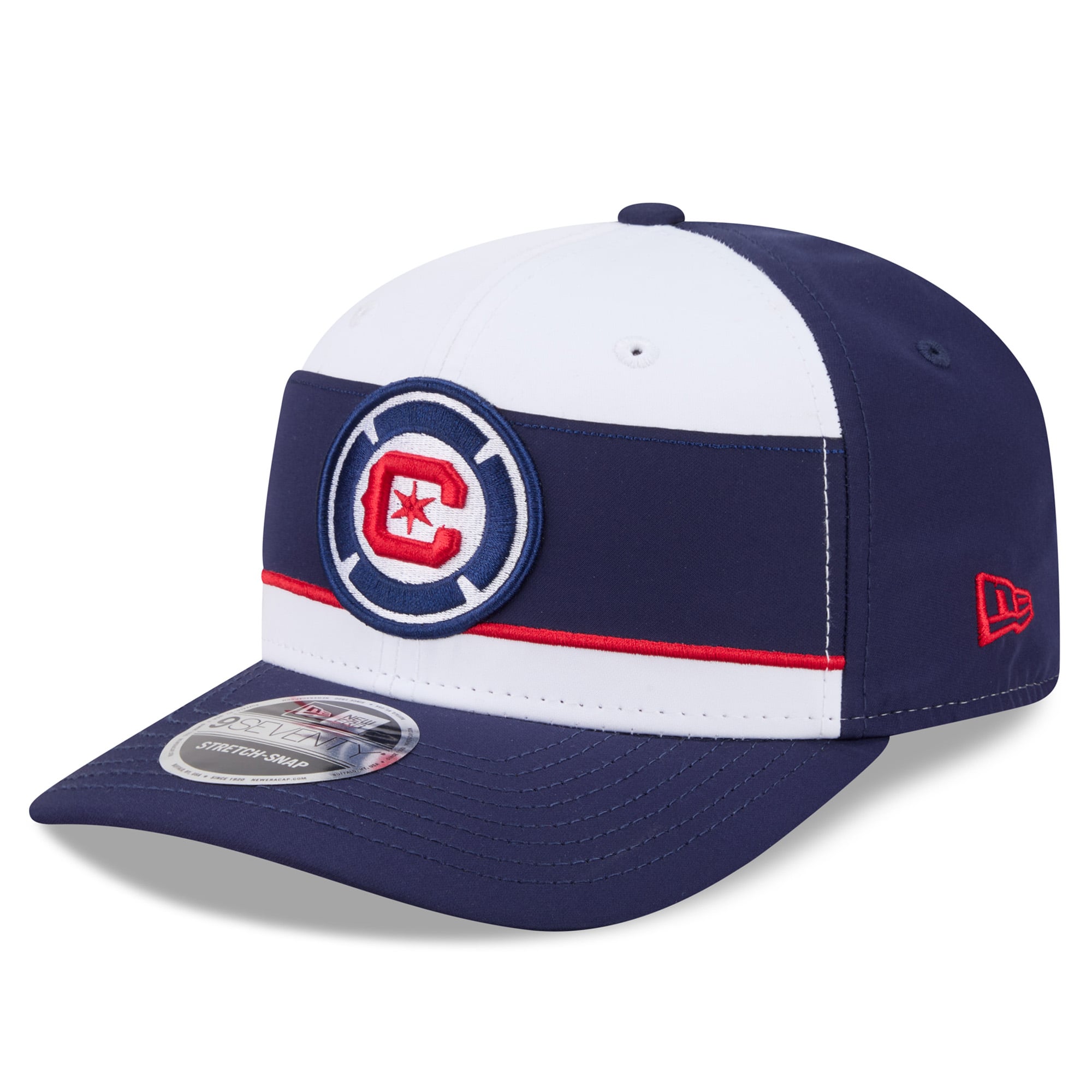 Men's New Era Blue/White Chicago Fire 2026 Third Jersey Hook 9SEVENTY Adjustable Hat