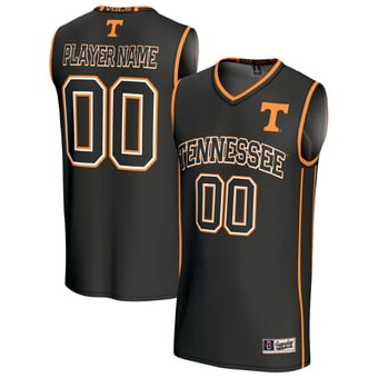 Youth GameDay Greats Black Tennessee Volunteers Lightweight Collegiate Men's Basketball NIL Pick-A-Player Fashion Jersey