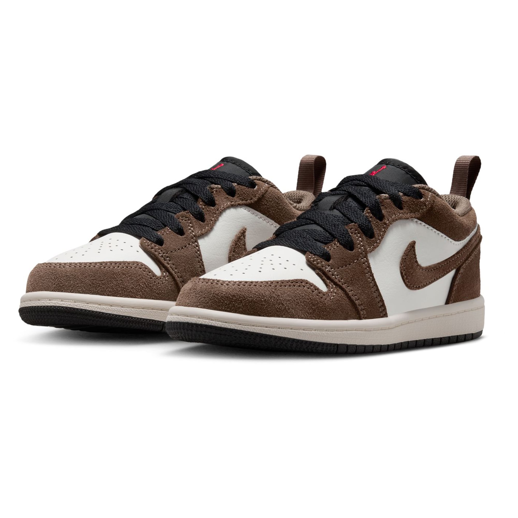Preschool Jordan Brand  Brown/White  Air Jordan 1 Low Top Shoes